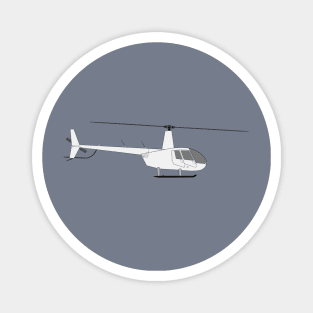 Robinson R44 - Light Helicopter Magnet